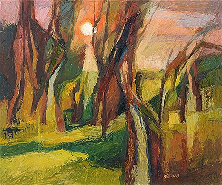 Sample artwork by Gottfried Korner (1927 - 2015), known for painting - View similar artists and auction records