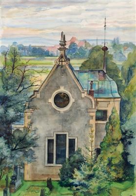Friedhof in Loschwitz. by Curt Grosspietsch - Auction record, sale price, and art valuation. Compare with similar artists and explore comparable artworks.