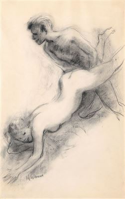 Beim Liebesspiel / Paar, (2) by Heinz Lohmar - Auction record, sale price, and art valuation. Compare with similar artists and explore comparable artworks.