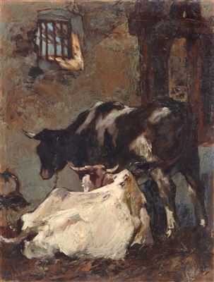 "Im Stall". by Bert Heller - Auction record, sale price, and art valuation. Compare with similar artists and explore comparable artworks.