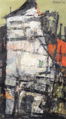 Häuserfront 35 (Dresden). by Reinhard Springer - Auction record, sale price, and art valuation. Compare with similar artists and explore comparable artworks.