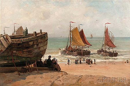 A Summer Day on the Dutch Shore