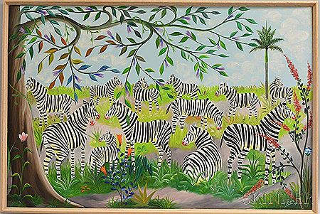 Zebras by Fernand Pierre - Auction record, sale price, and art valuation. Compare with similar artists and explore comparable artworks.