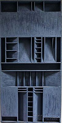 Two Wall Constructions: The Witness and Passagcalia No. II. by Anton B Vizy - Auction record, sale price, and art valuation. Compare with similar artists and explore comparable artworks.