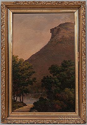 The Old Man in the Mountain, Franconia Notch, New Hampshire