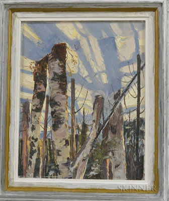 Birches in Winter