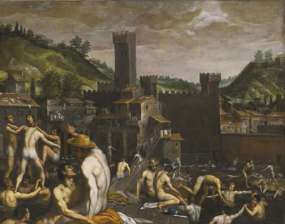 BATHERS AT SAN NICCOLO