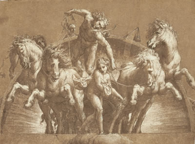 APOLLO DRIVING THE CHARIOT OF THE SUN