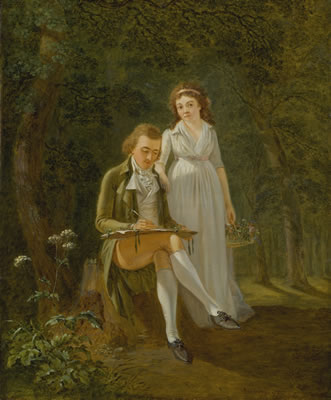 PORTRAIT OF JEAN FRÉDÉRIC D'OSTERVALD (1773-1850) AND HIS WIFE, ROSE-MARIE ALEXANDRINE D'IVERNOIS by Franz Niklaus Konig - Auction record, sale price, and art valuation. Compare with similar artists and explore comparable artworks.