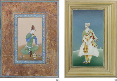 TWO WORKS: UNTITLED (A YOUTH WITH A WINE CUP); UNTITLED (A COURTIER)