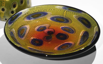 "REAZIONE POLICHROME" BOWL