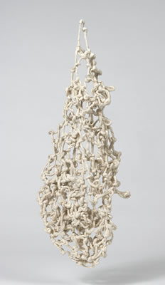 Sample artwork by Mira Schendel (1919 - 1988), known for drawing on rice paper, monotypes, painting, sculpture - View similar artists and auction records