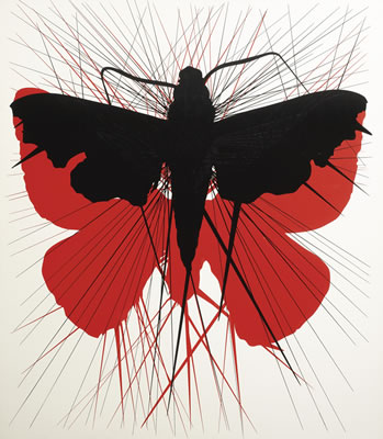 Sample artwork by Carlos Amorales (Born 1970), known for painting - View similar artists and auction records