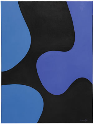 BLUE & BLACK