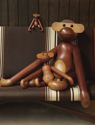 RARE EARLY MONUMENTAL MONKEY
