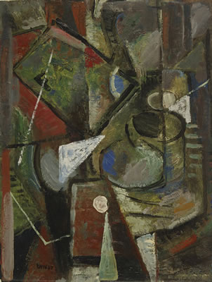 ABSTRACTION by John Von Wicht - Auction record, sale price, and art valuation. Compare with similar artists and explore comparable artworks.