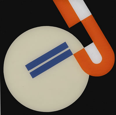HELLE SCHEIBE UND ROTES J (LIGHT DISC WITH RED J)