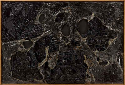 NERO PLASTICA L.A. (Estimate Upon Request) by Alberto Burri - Auction record, sale price, and art valuation. Compare with similar artists and explore comparable artworks.