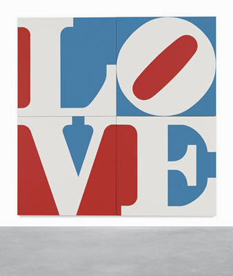 THE GREAT AMERICAN LOVE (LOVE WALL) (4) by Robert E Indiana - Auction record, sale price, and art valuation. Compare with similar artists and explore comparable artworks.