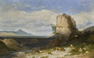 THE TEMPLE OF FEMALE FORTUNE WITH THE ACQUA FELICE