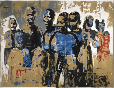 FOULE D'ENFANTS by Armand Boua - Auction record, sale price, and art valuation. Compare with similar artists and explore comparable artworks.