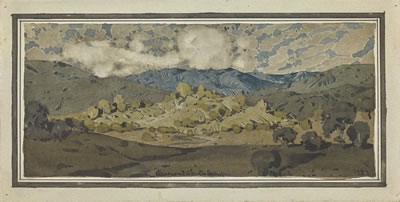 GROUP OF THREE LANDSCAPES