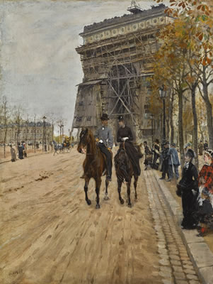 L'ARC DE TRIOMPHE, PARIS by Giuseppe de Nittis - Auction record, sale price, and art valuation. Compare with similar artists and explore comparable artworks.