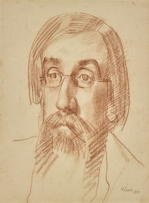 PORTRAIT OF LYTTON STRACHEY