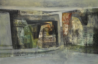 Sample artwork by Alexander Mackenzie (1923 - 2002), known for fine art influenced by ben nicholson and st ives painters - View similar artists and auction records