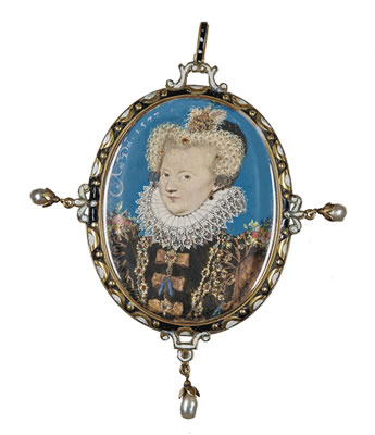 PORTRAIT OF MARGUERITE OF VALOIS (1553-1615), QUEEN OF NAVARRE AND LATER QUEEN OF FRANCE