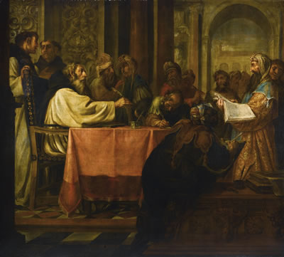 THE DISPUTATION OF SAINT JEROME by Juan de Valdes Leal - Auction record, sale price, and art valuation. Compare with similar artists and explore comparable artworks.