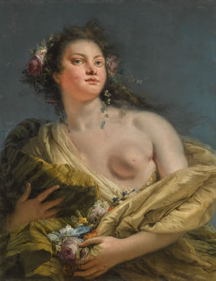 PORTRAIT OF A LADY AS FLORA