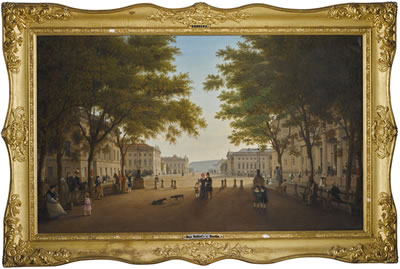 THE STADTSCHLOSS, BERLIN by Wilhelm Brucke - Auction record, sale price, and art valuation. Compare with similar artists and explore comparable artworks.