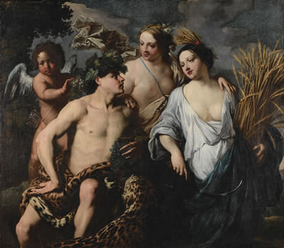 CERES, BACCHUS AND VENUS by Jan Miel - Auction record, sale price, and art valuation. Compare with similar artists and explore comparable artworks.