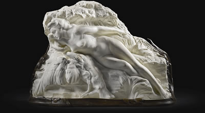 RELIEF WITH LEDA AND THE SWAN