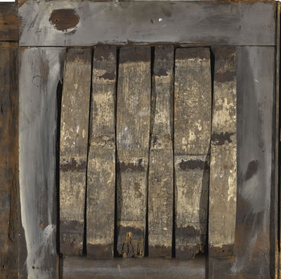 BARREL STAVES ON DOOR by Harry Thubron - Auction record, sale price, and art valuation. Compare with similar artists and explore comparable artworks.