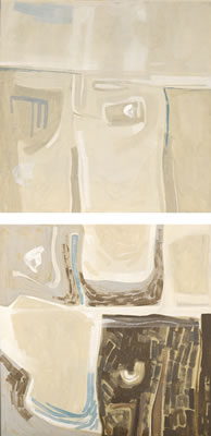 BOGLANDS 4 (diptych)