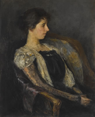 PORTRAIT OF ELIZABETH CORBET 'LOLLY' YEATS