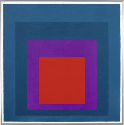 Sample artwork by Josef Albers (1888 - 1976), known for serial geometric, non objective painting - View similar artists and auction records