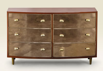Sample artwork by Pietro Chiesa (1892 - 1948), known for glass art, designs of modernist furniture, art deco style - View similar artists and auction records
