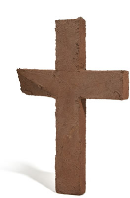 A CROSS BETWEEN PAINTING AND SCULPTURE NO. 33 (WITH SUBTRACTION)