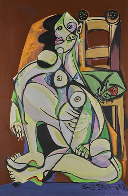 SEATED WOMAN