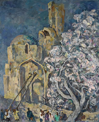 SPRING FESTIVAL IN TERMEZ by Max Avadiyevich Birshtein - Auction record, sale price, and art valuation. Compare with similar artists and explore comparable artworks.
