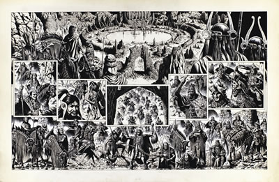 Arn Le Triomphe d'Arn Double planche 12-13