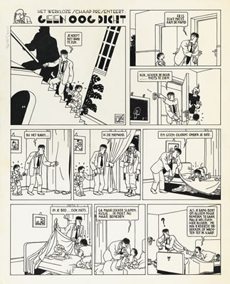 Geen Oog Dicht (L'oeil de la Nuit) by Joost Swarte - Auction record, sale price, and art valuation. Compare with similar artists and explore comparable artworks.