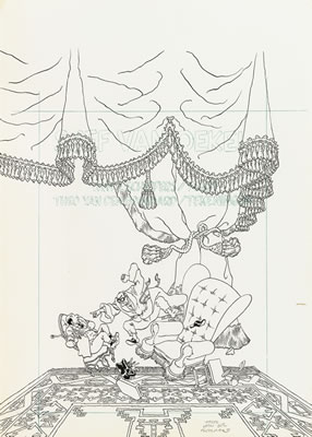 Sample artwork by Theo Van Den Boogaard (Born 1948), known for comics - View similar artists and auction records