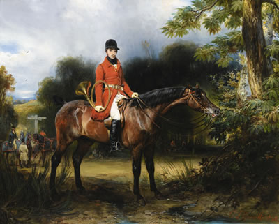 PRESUMED PORTRAIT OF FUTURE COMTE DE PLAISANCE