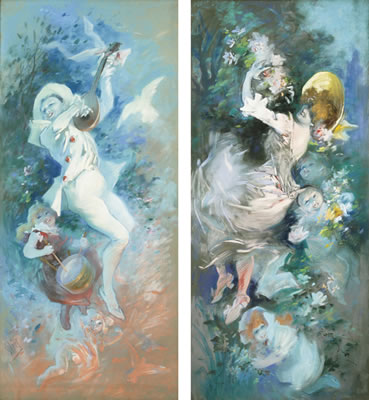 PAIR: PIERROT AND COLUMBINE