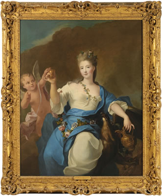 PORTRAIT OF THE PRINCESS DE BEAUVAU-CRAON, PROBABLY ANNE-MARGUERITE-GABRIELLE