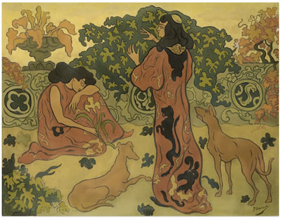 LES PRINCESSES À LA TERRASSE